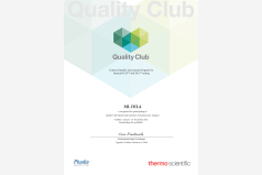 Сертифікат участі в програмі зовнішньої оцінки якості Quality Club_Phadia 2025