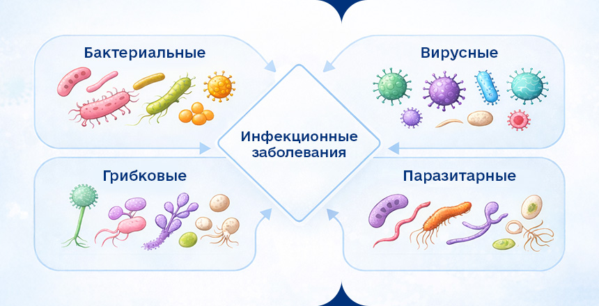 Класификация ифекционных заболеваний